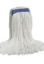 Sentrex Cutted-End Wet Mop with Narrow Band, White #MR134841BLA