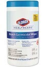 CLOROX HEALTHCARE Lingettes désinfectantes avec eau de javel #CL015570000