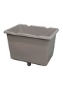 Heavy Duty Utility Cart STARCART, 15 cu ft, diamond caster pattern #WH0135BDGRI