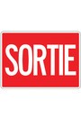 Enseigne de sécurité Sortie/Exit #TQSGM667000