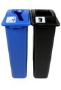 WASTE WATCHER Station de recyclage mixte 46 gal #BU101045000