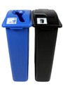WASTE WATCHER Station de recyclage mixte 46 gal #BU101046000