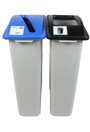 WASTE WATCHER Paper Waste Recycling Containers 46 Gal #BU100960000