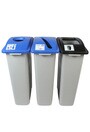 WASTE WATCHER Poubelles pour déchets, bouteilles et compost 69 gal #BU100980000