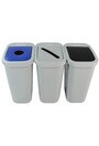 BILLI BOX 3-Stream Recycling Station 30 Gal #BU100886000