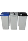 WASTE WATCHER XL Station pour déchets, canettes et papiers 87 gal #BU101341000