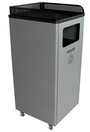 COURTSIDE Recycling Container with Tray 32 Gal #BU100922000
