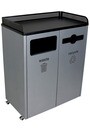 COURTSIDE Foodservice Recycling Station 64 Gal #BU100927000
