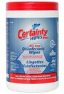 CERTAINTY PLUS Dry Disinfectant Wipes in a Bucket #IN009620000