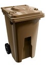 Bac de compostage sur roues, 240 L #NI0602136A0