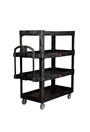 4-Shelf Heavy Duty Ergo Utility Cart #RB212865700