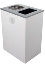 SPECTRUM Outdoor Waste Container with Ashtray 32 Gal #BU104012000
