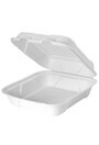 Compostable Hinged Container #EM0HF225000