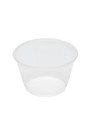 Gobelet à portion en plastique recyclable transparent #EM095020000