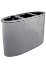 PACIFIC 3-Stream Customizable Recycling Station 68 gal #BU105087000