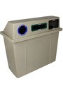 SUPER SORTER 3-Stream Recycling Station 96 Gal #BU101437000