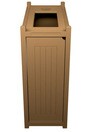 VENTURE Slim Waste Receptacle with Lid 23 gal #BU104679000