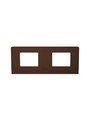 Cadre de signalisation double pour poubelle VISION #BU104945000