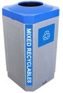 OCTO Poubelle pour le recyclage 32 gal #BU104452000