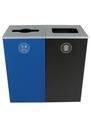 SPECTRUM Double Recycling Station 48 Gal #BU101182000