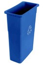 Slim Waste Container 23 Gallons #GL009513BLE