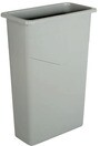 Indoor Slim Waste Container 23 gal #GL009510GRI