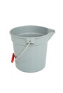 Seau gris avec bec verseur moulé 12,5 L #GL003605000