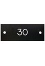 Plaques numérotées pour casiers Clean-LineMC #TQ0FL587000
