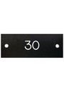 Plaques numérotées pour casiers Clean-LineMC #TQ0FL589000