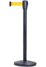 Free-Standing Crowd Control Black Barrier #TQSDN306000