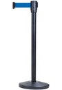 Free-Standing Crowd Control Black Barrier #TQSDN309000