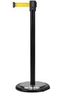 12' Free-Standing Barrier with Wheels, Black #TQSDN780000