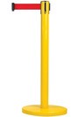 Barrière de 12' sur pied avec un fini jaune #TQSDN775000