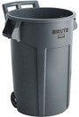 2131929 BRUTE Poubelle rounde sur roue 44 gal #RB213192900