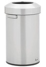REFINE Stainless Steel Round Trash Can with Lid #RB214758300