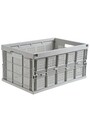 Plastic Collapsible Containers Grey #TQ0CF326000
