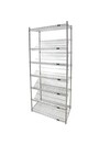 Slanted Wire Shelving Unit, 7 Tiers #TQ0RN593000