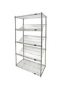 Slanted Wire Shelving Unit, 7 Tiers #TQ0RN590000