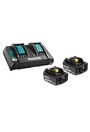 Ensemble de batterie et chargeur pour aspirateur Makita #TQUAE515000