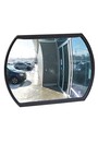 Miroir convexe rectangulaire avec support #TQSGI559000