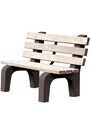 Bancs de parc en plastique recyclé #TQ0ND452000