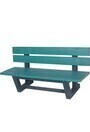 Bancs de parc extérieur en plastique recyclé #TQ0NJ026000