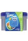 Square Food Containers Ziploc with Smart Snap Technology #TQ0OR137000