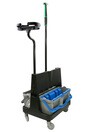 OMNICLEAN Chariot avec seau double pour tampon microfibre #UN0CLBK1000