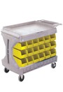 Double-sided Work Cart PROCART, 36 Bins #TQ0CC832000