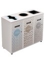 LOUNGE 3-Streams Recycling Station 87L #NILO8703BLAN