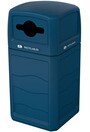 RENEGADE Poubelle extérieur pour le recyclage mixte 50 gal #BU193419000