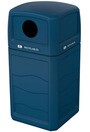 RENEGADE Outdoor Mixed Recycling Container 50 Gal #BU193420000