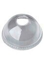 Dome Lid with Hole for 12 - 24 oz Cups #EC710516700