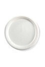 Assiette en bagasse blanche #EC700019000